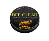 Chest rub, Salve for cough & congestion, Calming relief from cough and congestion, Soothing relief with eucalyptus, Breath easy salve, Relieves nasal congestion, All natural BEE CLEAR (BEE CLEAR 2oz)